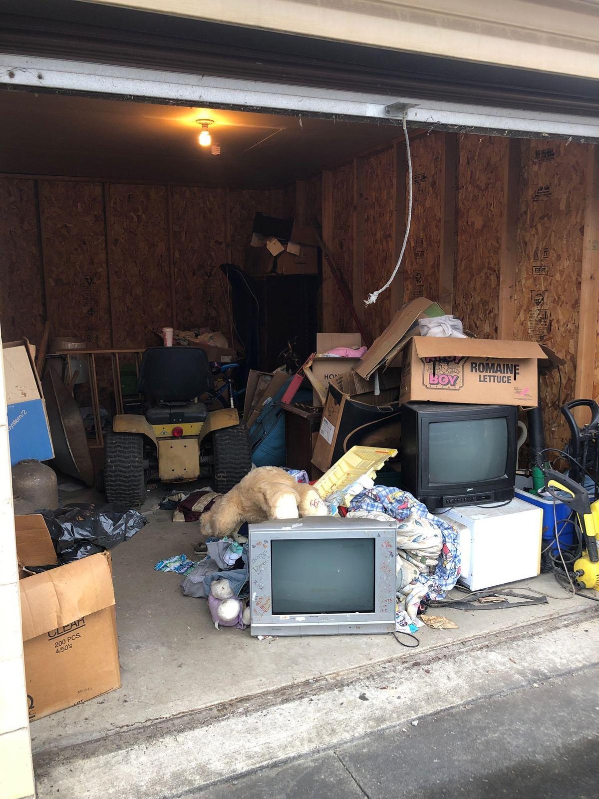 Contents of Unit B3. 10'x15'. Plus $50 deposit