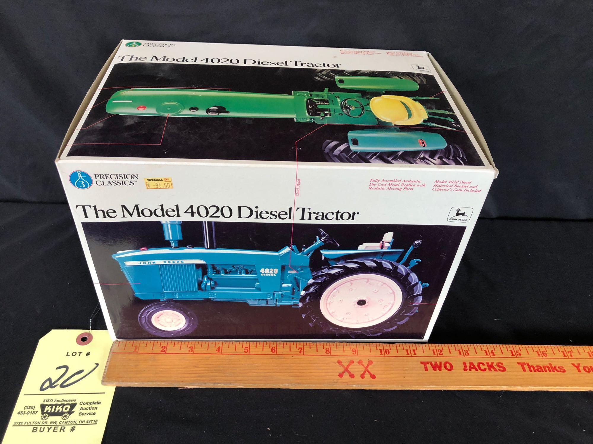 Ertl precision Classics John Deere model 4020 diesel 1/16 scale