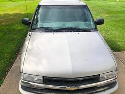 2001 Chevrolet S10 Pickup Truck, VIN # 1gccs14591k177106