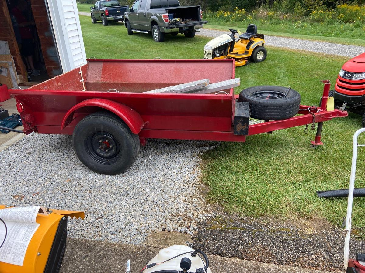 Homemade Steel Trailer