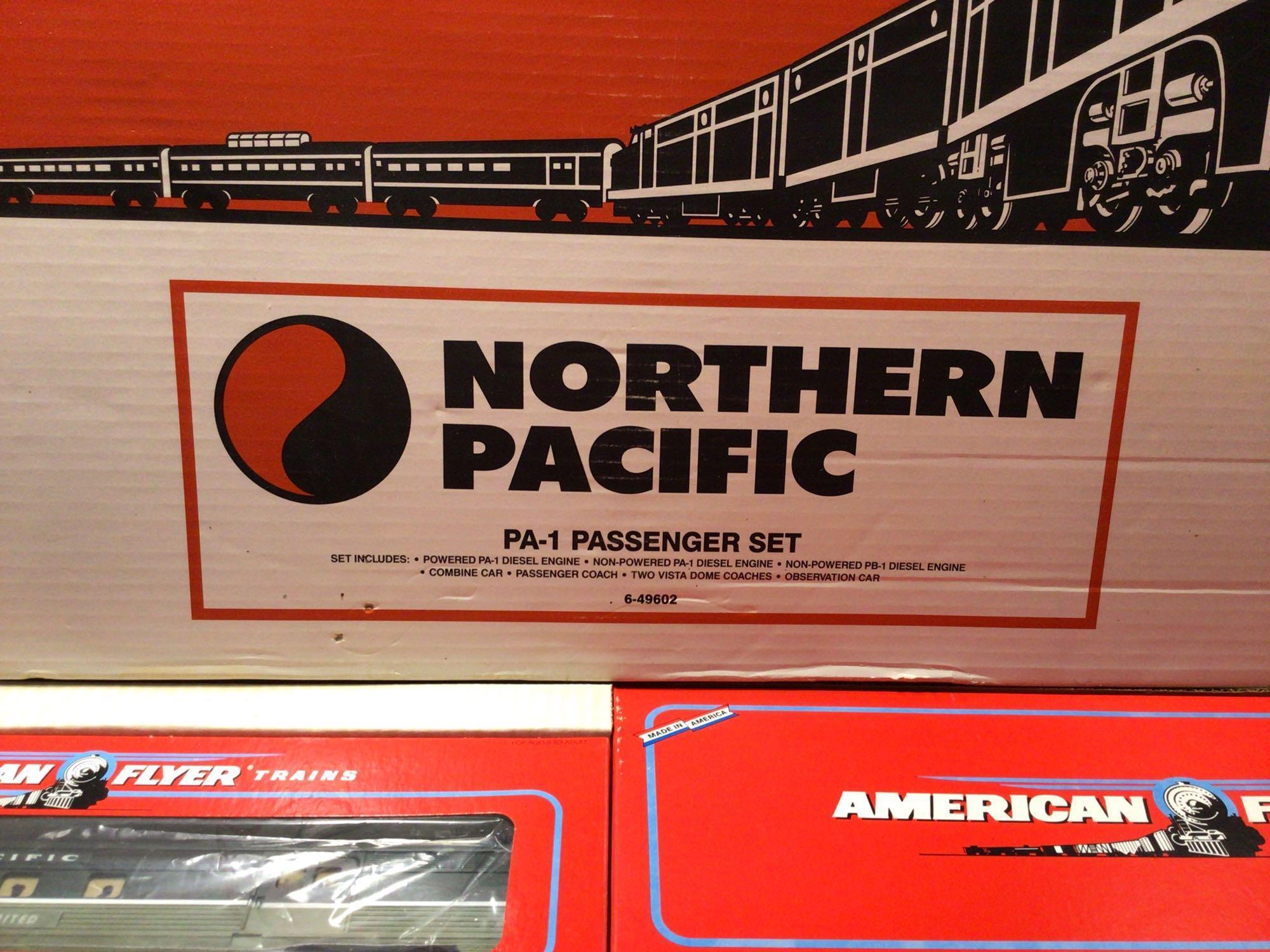 American Flyer Northern Pacific PA-1 Passenger Set 6-49602