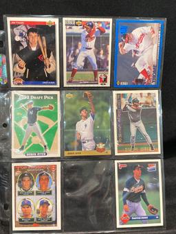 Fleer 93-94 basketball loose cards, Derek Jeter Rookie card, Chipper Jones rookie card and more