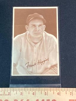 1939 Goudey Gum Diamond Stars Premium Frank Higgins