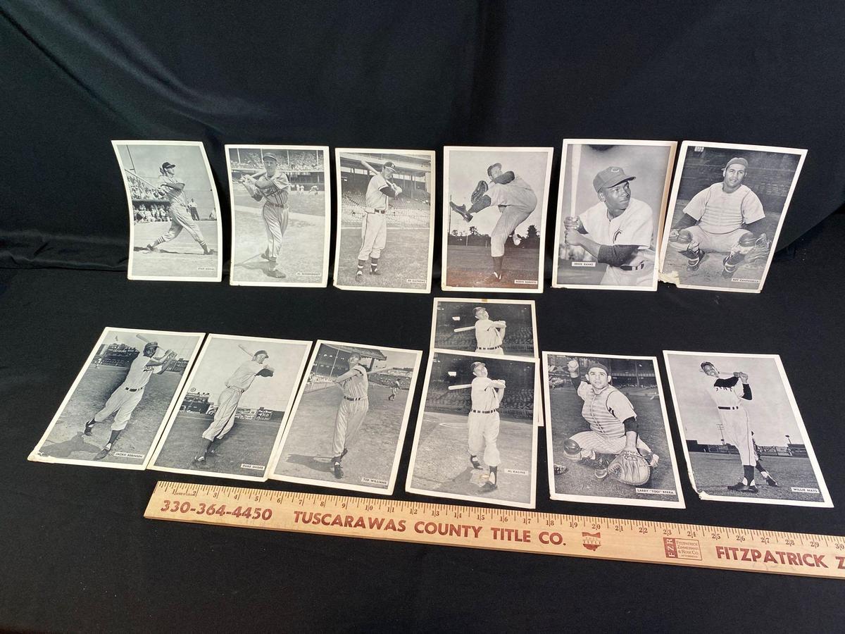 1950s Stadium Photos, Al Kaline, Yogi Berra, Ted Williams, Jackie Robinson and more