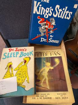 Books , Peter Pan, 3 Dr. Suess, 3 AA Milne