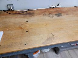 Wood Work Bench Table