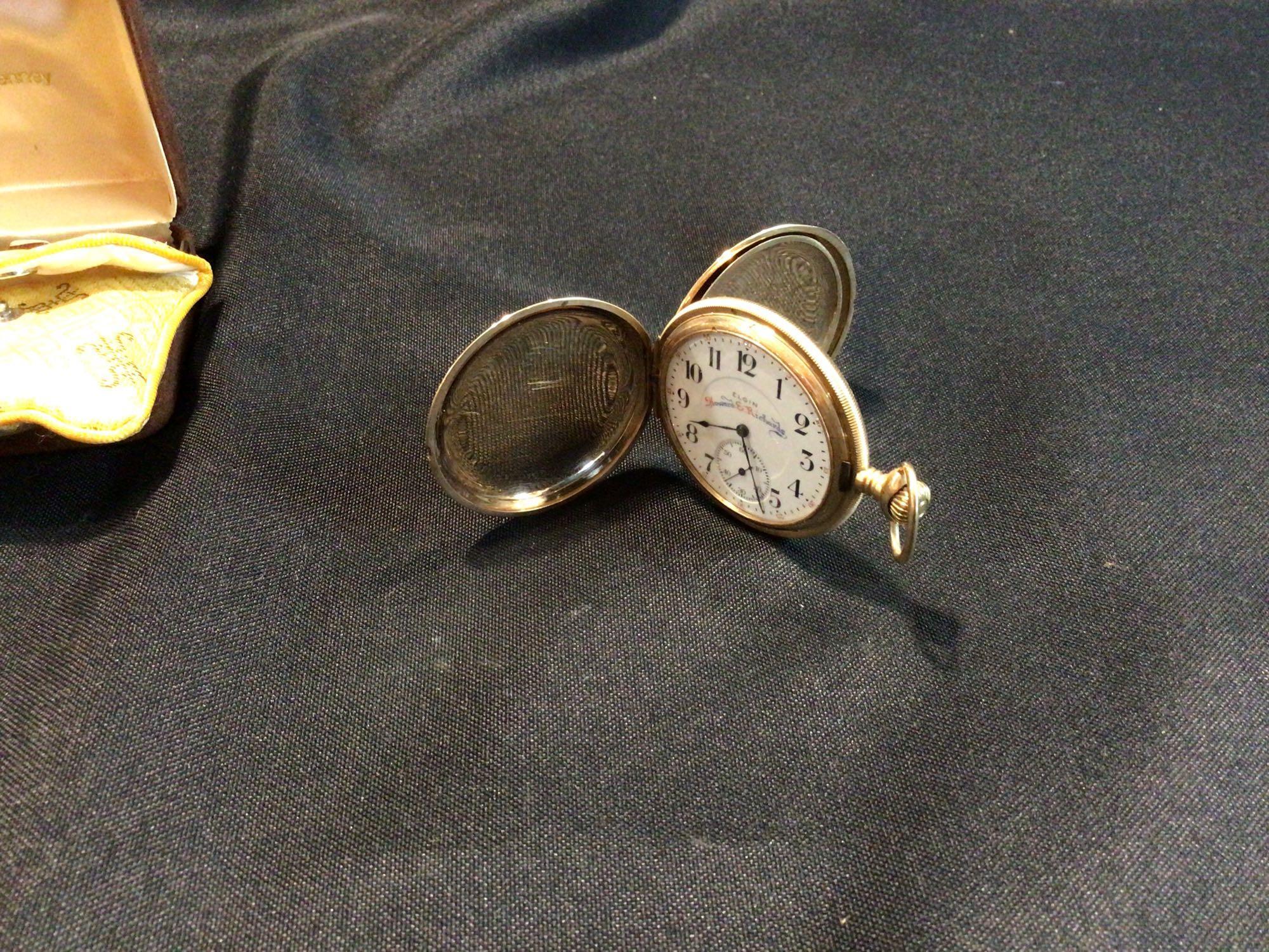 Elgin Howard Richards 17 jewel pocket watch
