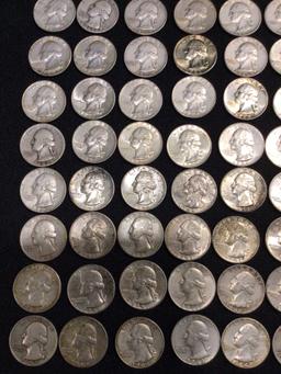 100 Silver Quarters