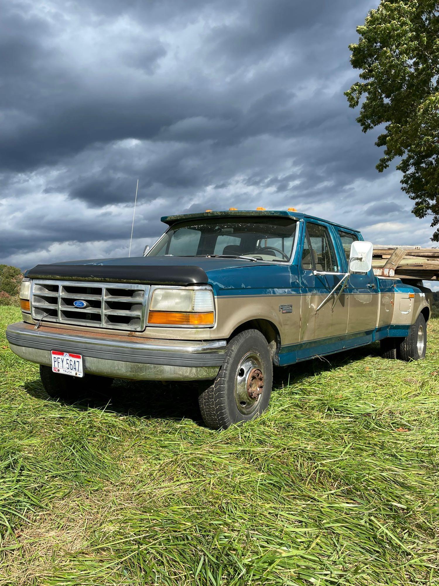 1993 Ford F-350 7.3 diesel no turbo quad cab