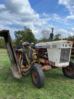 1212 Case David Brown side mower brush hog