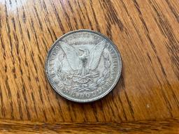 1886 & 1900 Silver Dollar