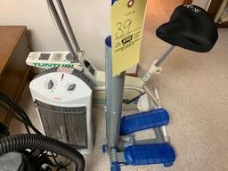 Sweeper - exercise equipment - heater