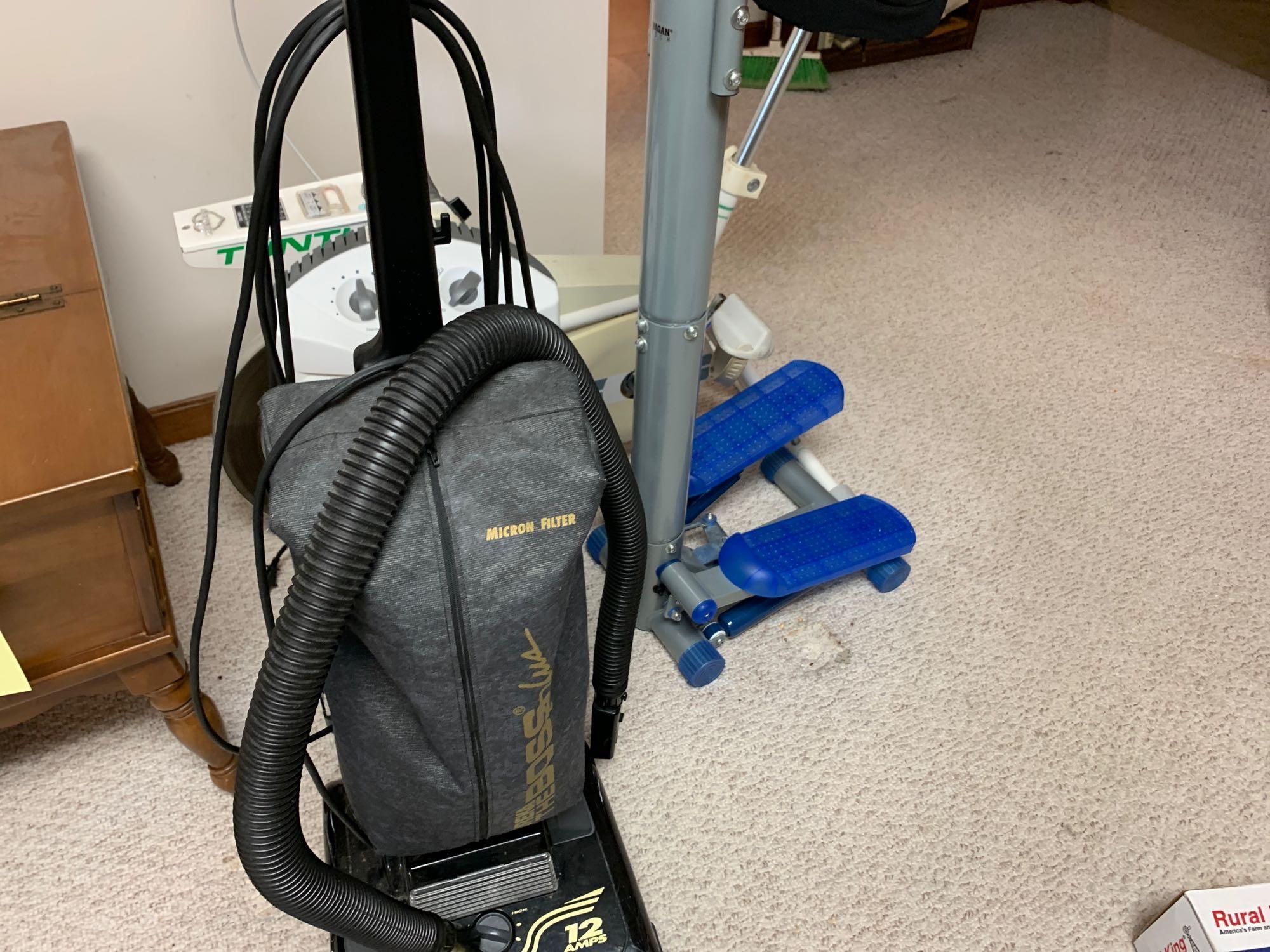 Sweeper - exercise equipment - heater