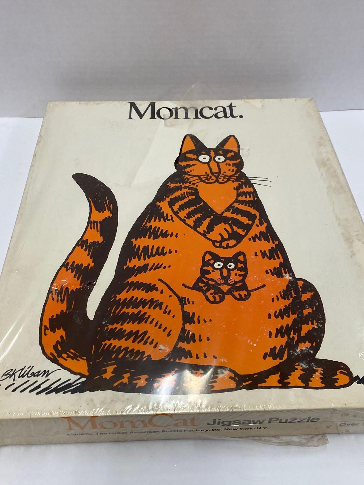 Kliban cat momcat jigsaw puzzle unopened