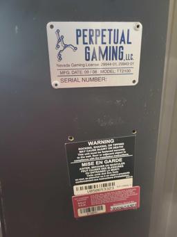 Perpetual gaming Sugar Bandits slot machine, out of order, no key