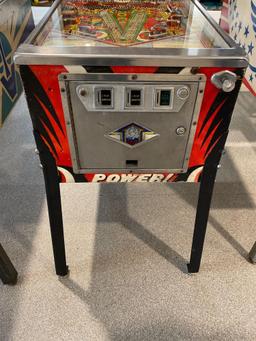 Bally Nitro Ground Shaker Pinball machine.