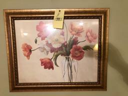 Vivian Flasch framed floral print