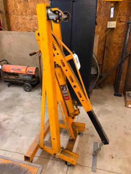 2 ton folding engine crane