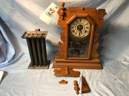 Ingraham clock, candle mold