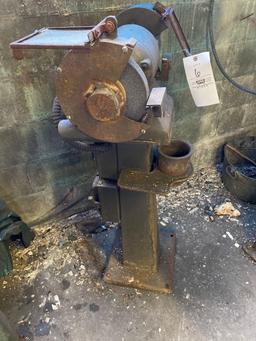 double-shaft pedestal grinder