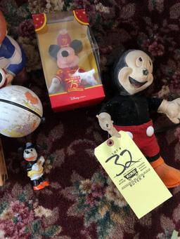 Disney and golf antiques