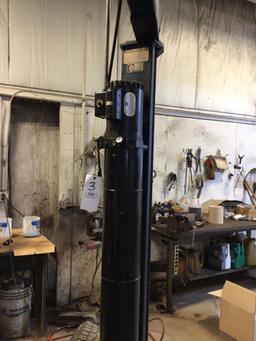 4-post Western Hoist drive-on lift. 12,000 lb.