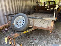 Reiser Utility Trailer with wire ramp gate