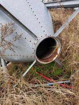 6 ton galvanized bin