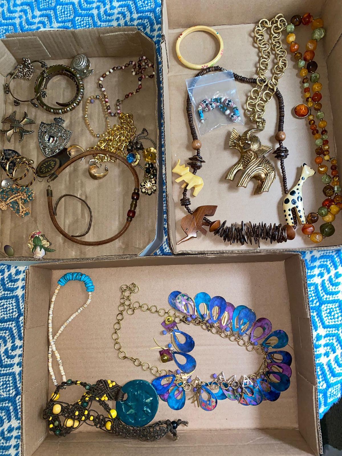 Costume jewelry.