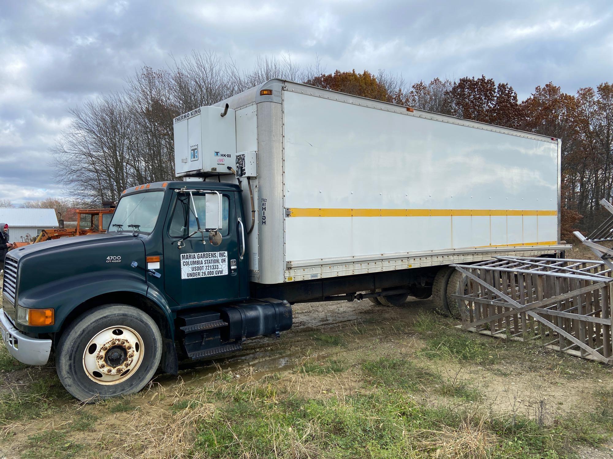 1998 International 4700 24ft Box Truck