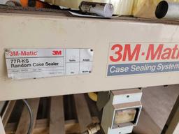 3M Matic Mod 77R-KS 18600 Box Tape Sealer