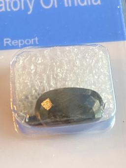 Certified & Appraised Natural Blue Sapphire Oval Mix 5.700 Cts