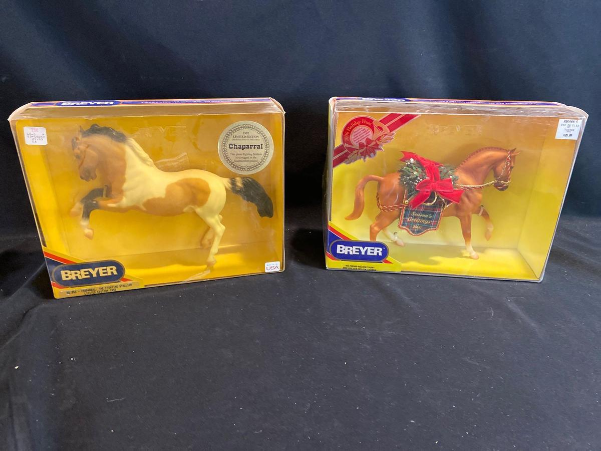 (2) Breyer Horses