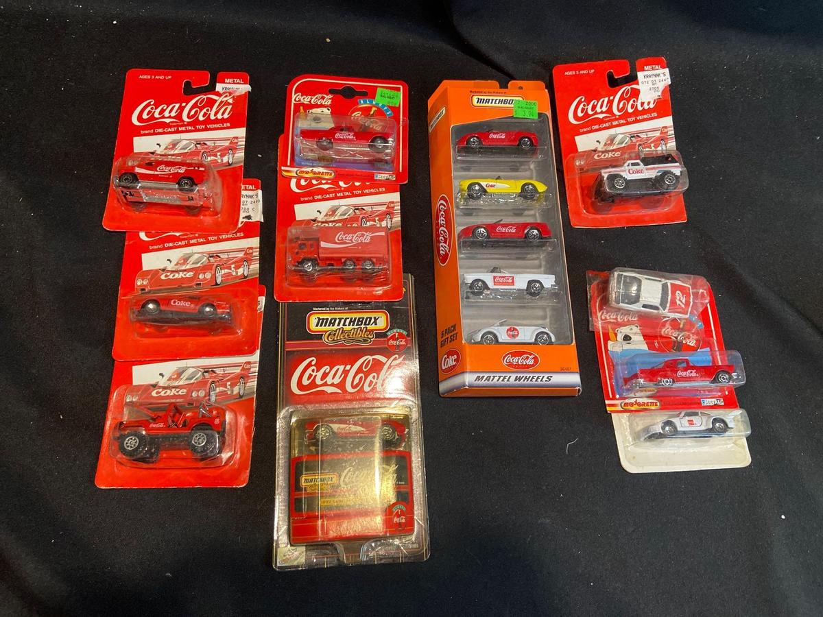 Coca-Cola Matchbox and Diecast