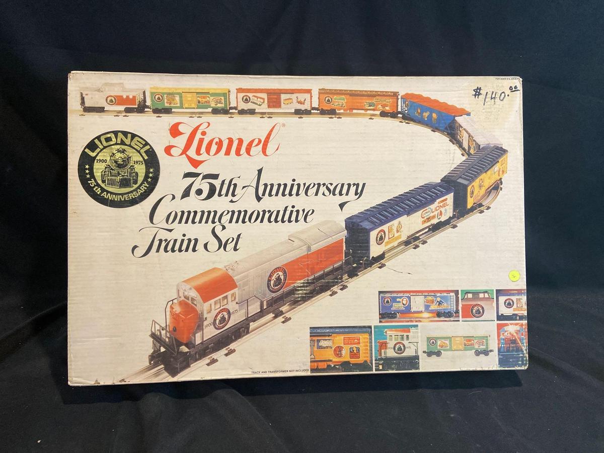 Lionel 75th Anniversary Commemorative Train Set