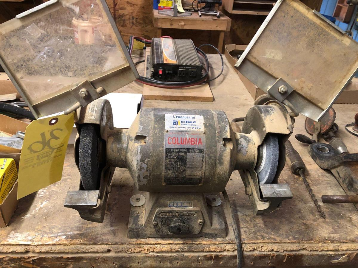 Columbia bench grinder