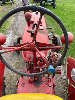 Farmall H wide front tractor