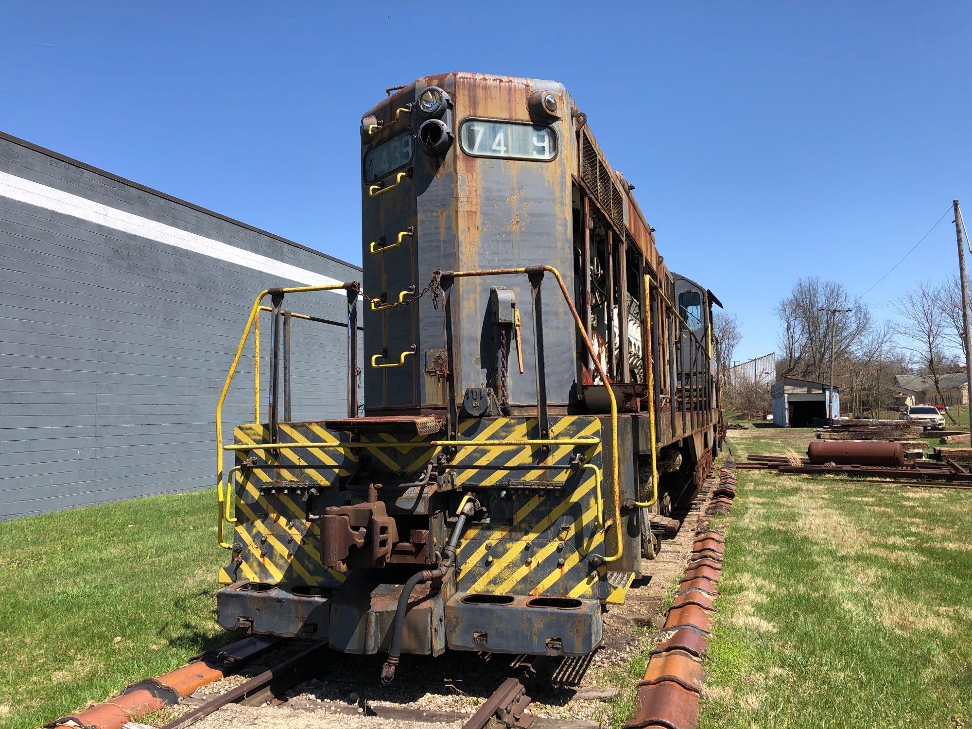 EMD GP9 former New York central passenger engine, c - block Diesel engine locomotive