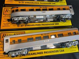 (3) Denver Rio Grande Streamlined Cars