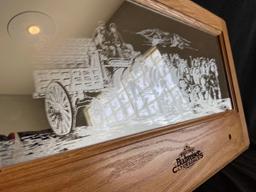 Budweiser Clydesdales Framed Mirror