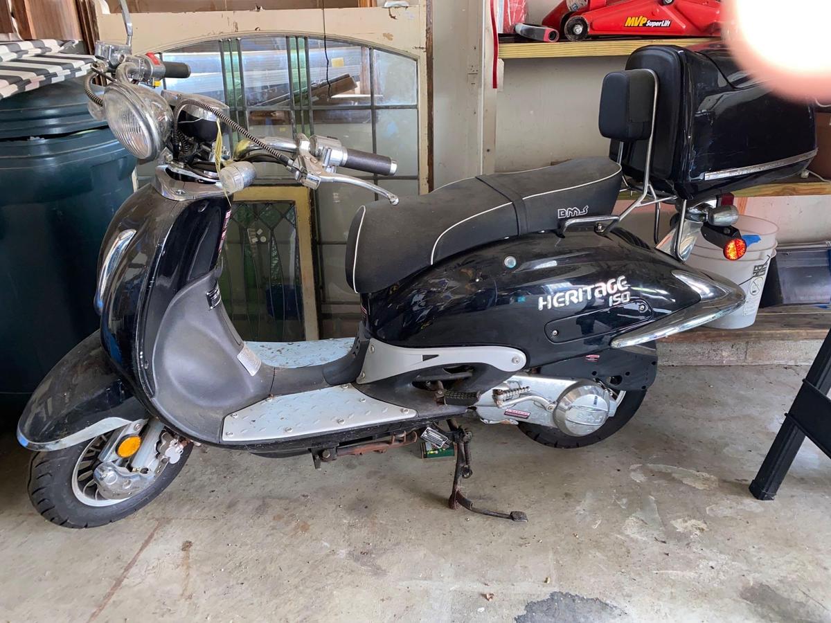 2012 Boreem Motor Sports Heritage 150cc motor scooter.