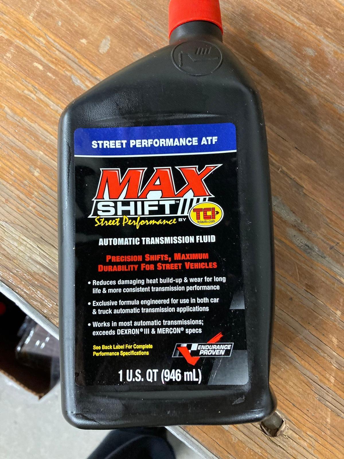 12 quarts of Max Shift Street automatic transmission fluid