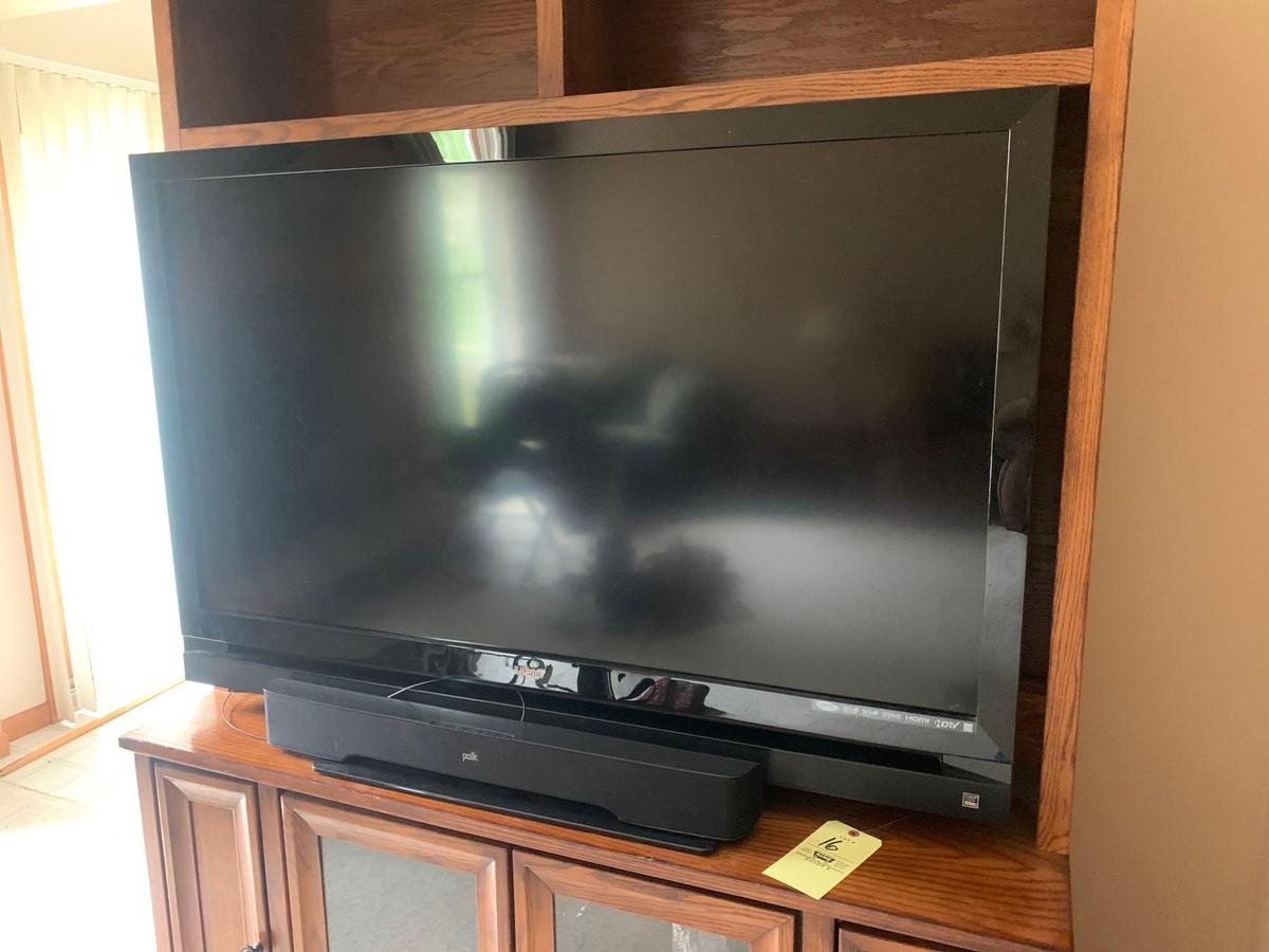 Vizio 55in TV - Polk Sound Bar