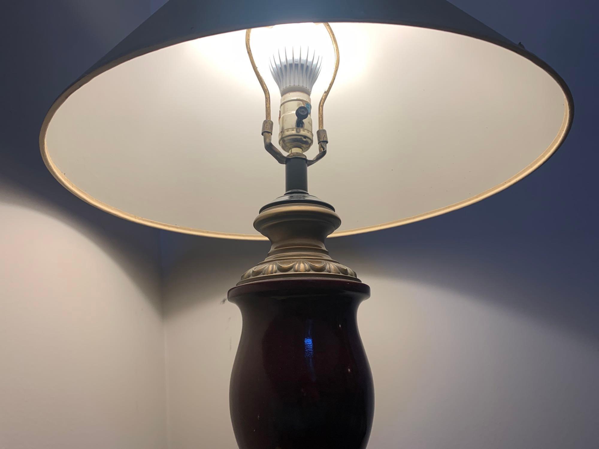 Corner Table - Electric Lamp