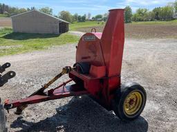 Farm hand grinder blower