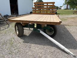 12 ft hay wagon, like new