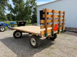 12 ft hay wagon, like new