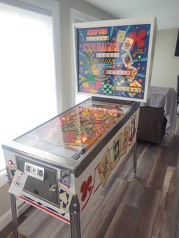 1977 Sonic Super Straight Pinball Machine