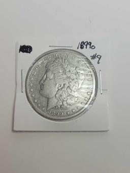 1899o Morgan silver dollar