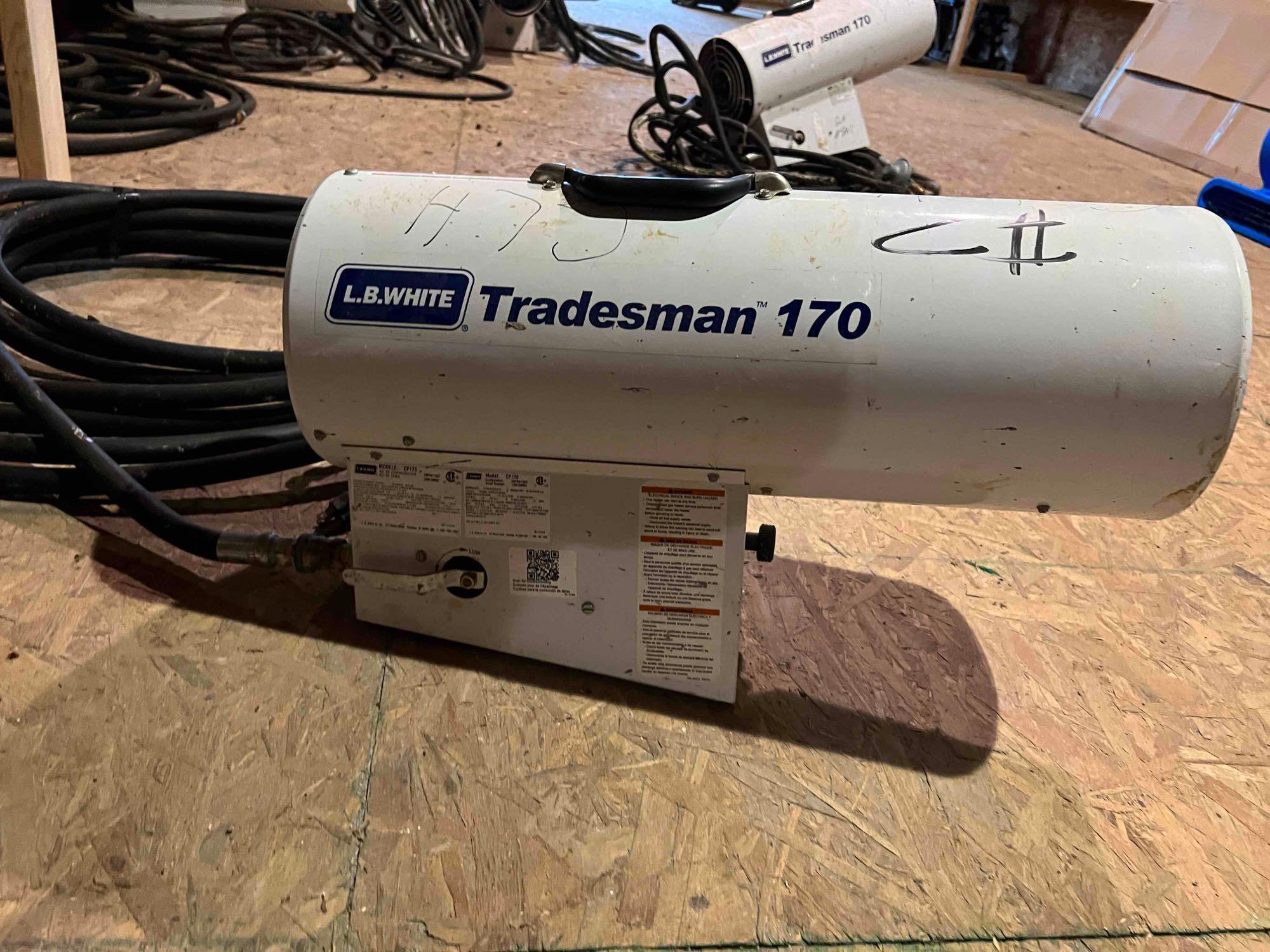 L.B White Tradesman Propane Heaters